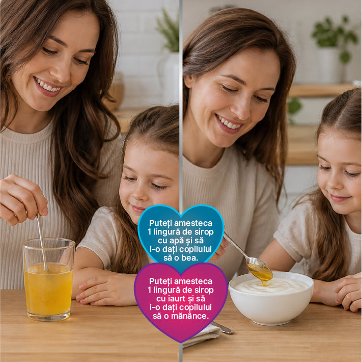 Kids Sirop cu Ulei de Pește Omega 3 cu Vitamine și Aromă de Portocale 150 ml — imagine 3