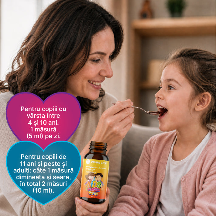 Sirop de echinacea și ghimbir pentru copii 150 ml — imagine 4