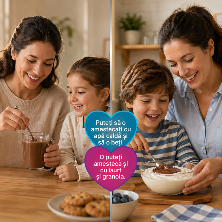 Zuhre Ana Kids – Pastă de Cacao pentru Copii, 240 gr cu Vitamina C, Zinc și Calciu – Fără conservanți — imagine 4