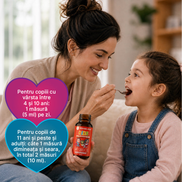 Sirop Multivitaminic pentru Copii cu Aromă de Căpșuni 150 ml — imagine 4