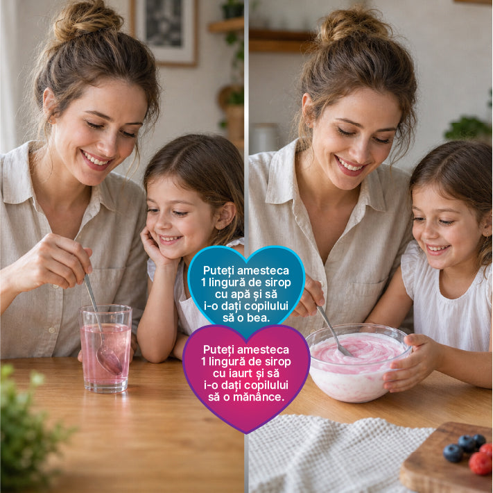 Sirop Multivitaminic pentru Copii cu Aromă de Căpșuni 150 ml — imagine 3
