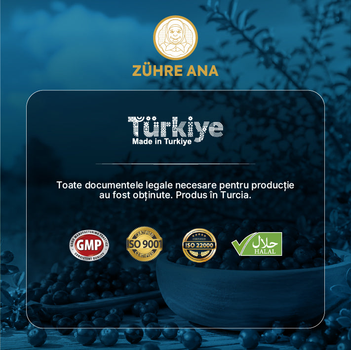 Zuhre Ana Pastă de Afin Roșu 240 gr — imagine 3