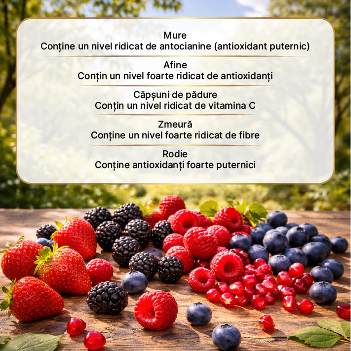 Extract din Fructe de Pădure 640 gr — imagine 3