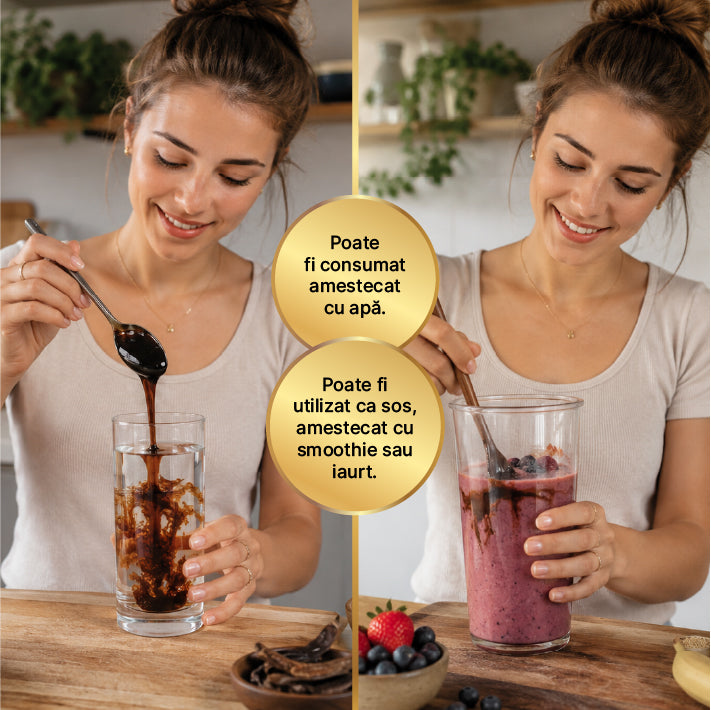 Pektamin - Un amestec de melasă de dud negru, roșcov și ienupăr (fortificat cu vitamine) — imagine 4