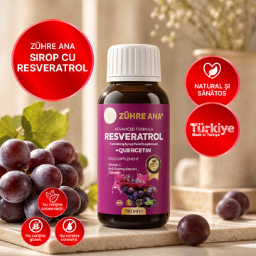 Zuhre Ana Sirop cu Resveratrol 150 ml