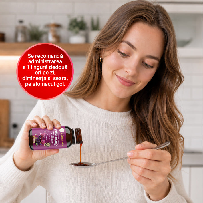 Zuhre Ana Sirop cu Resveratrol 150 ml — imagine 2