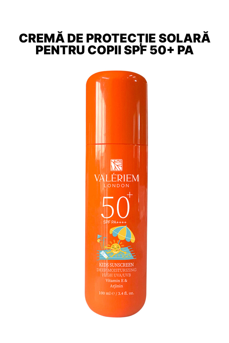 Loțiune de protecție solară pentru copii SPF 50, 100 ml |  (UVA/UVB)