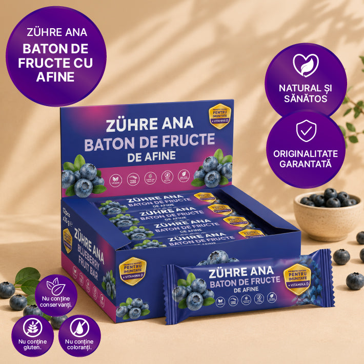 Bară cu Fructe și Afine  35 gr x 12 bucăți