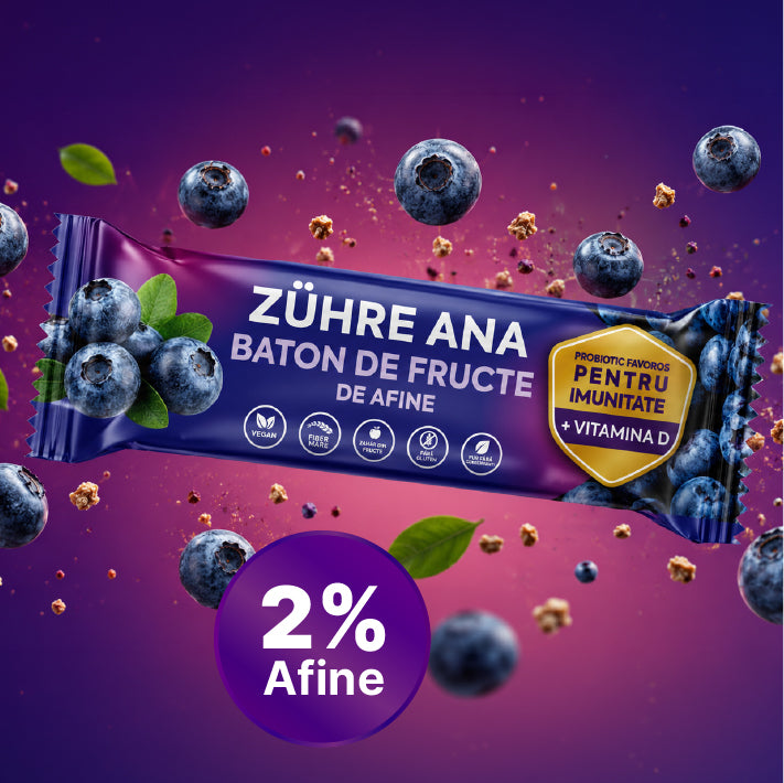 Bară cu Fructe și Afine  35 gr x 12 bucăți — imagine 2