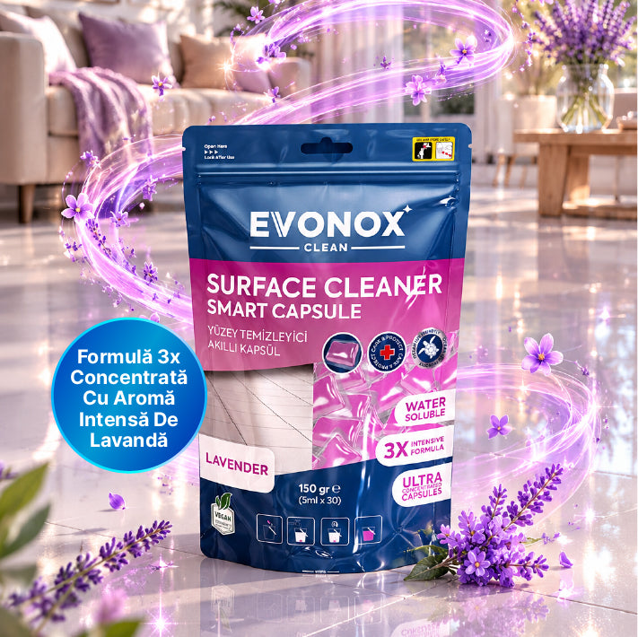 Clean Capsule Inteligentă pentru Curățarea Suprafețelor cu Parfum de Lavandă 150 gr — imagine 2