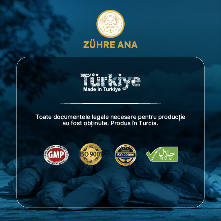 Zuhre Ana Pastă cu Ghimbir 240 gr — imagine 3